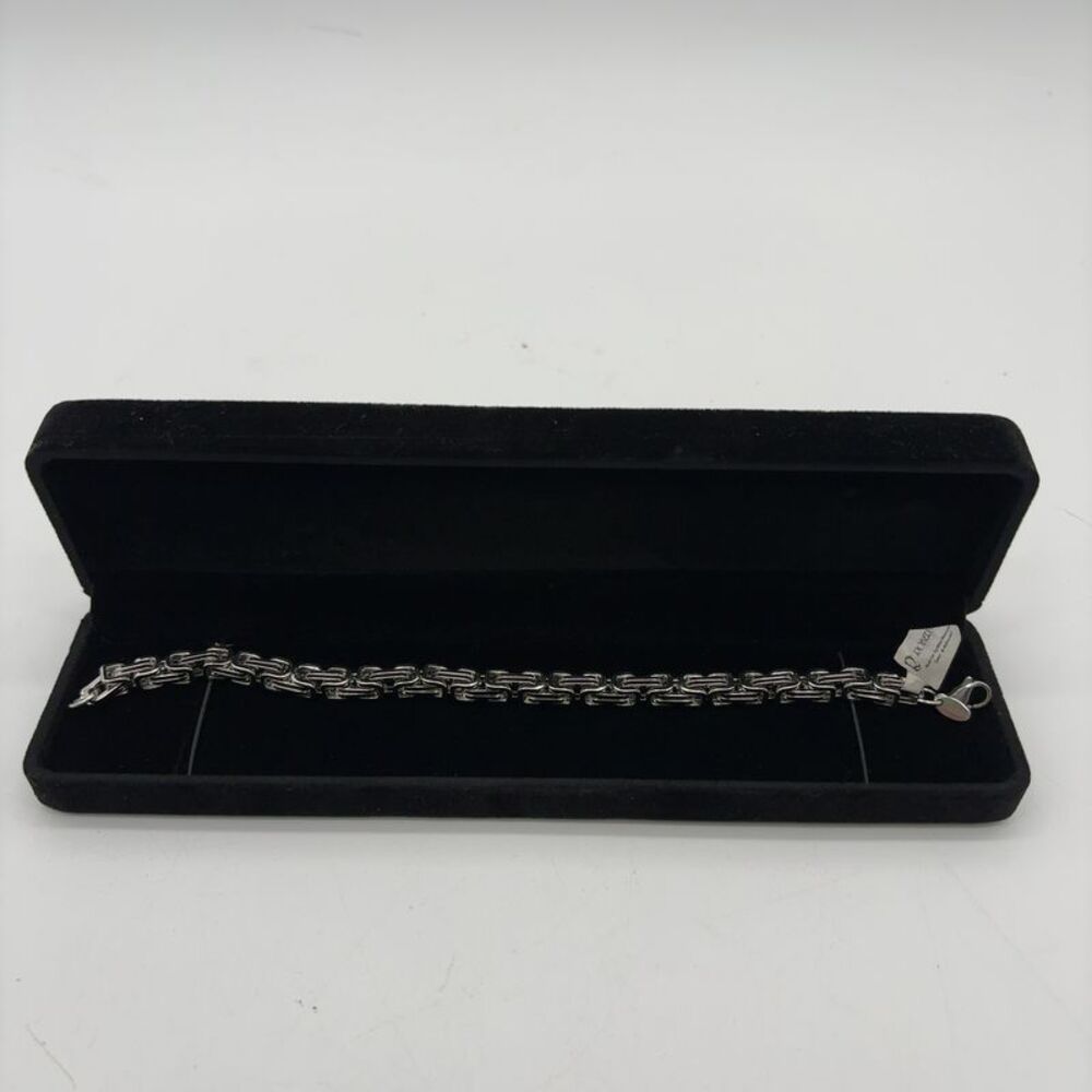 Vermeil 9-inch Byzantine Style Link Bracelet